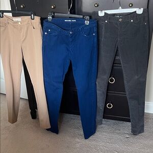MICHAEL Michael Kors Tan Skinny Pants